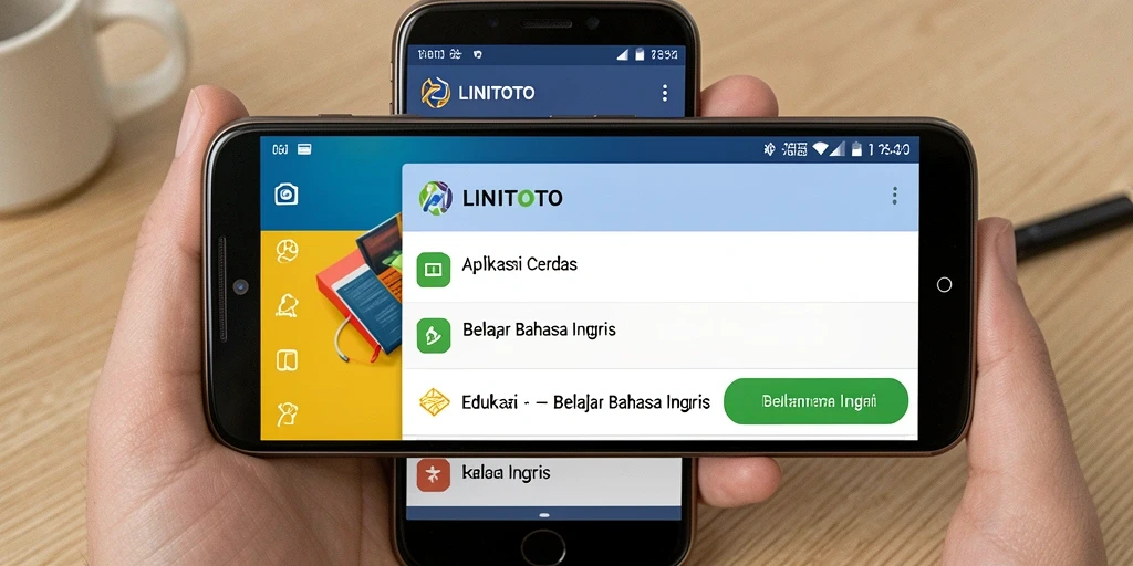 Tampilan antarmuka LINITOTO yang interaktif dan mudah digunakan.