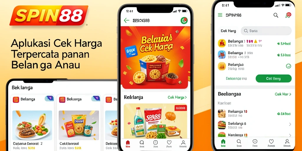 Antarmuka SPIN88 menampilkan perbandingan harga produk dengan jelas dan sederhana.