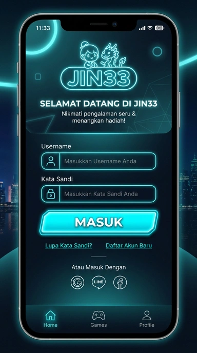 Masuk ke Akun jin33 yang Mudah dan Cepat